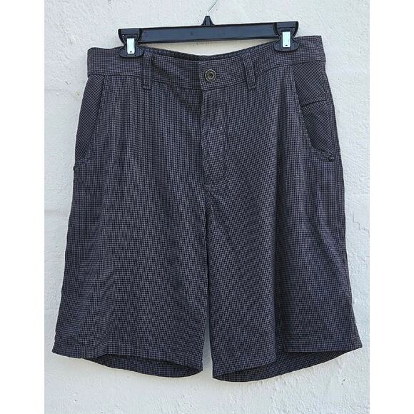Lululemon Other - Lululemon Shorts Mens Size 34 Gray Black Kahuna Houndstooth Chino 10 Inch Inseam